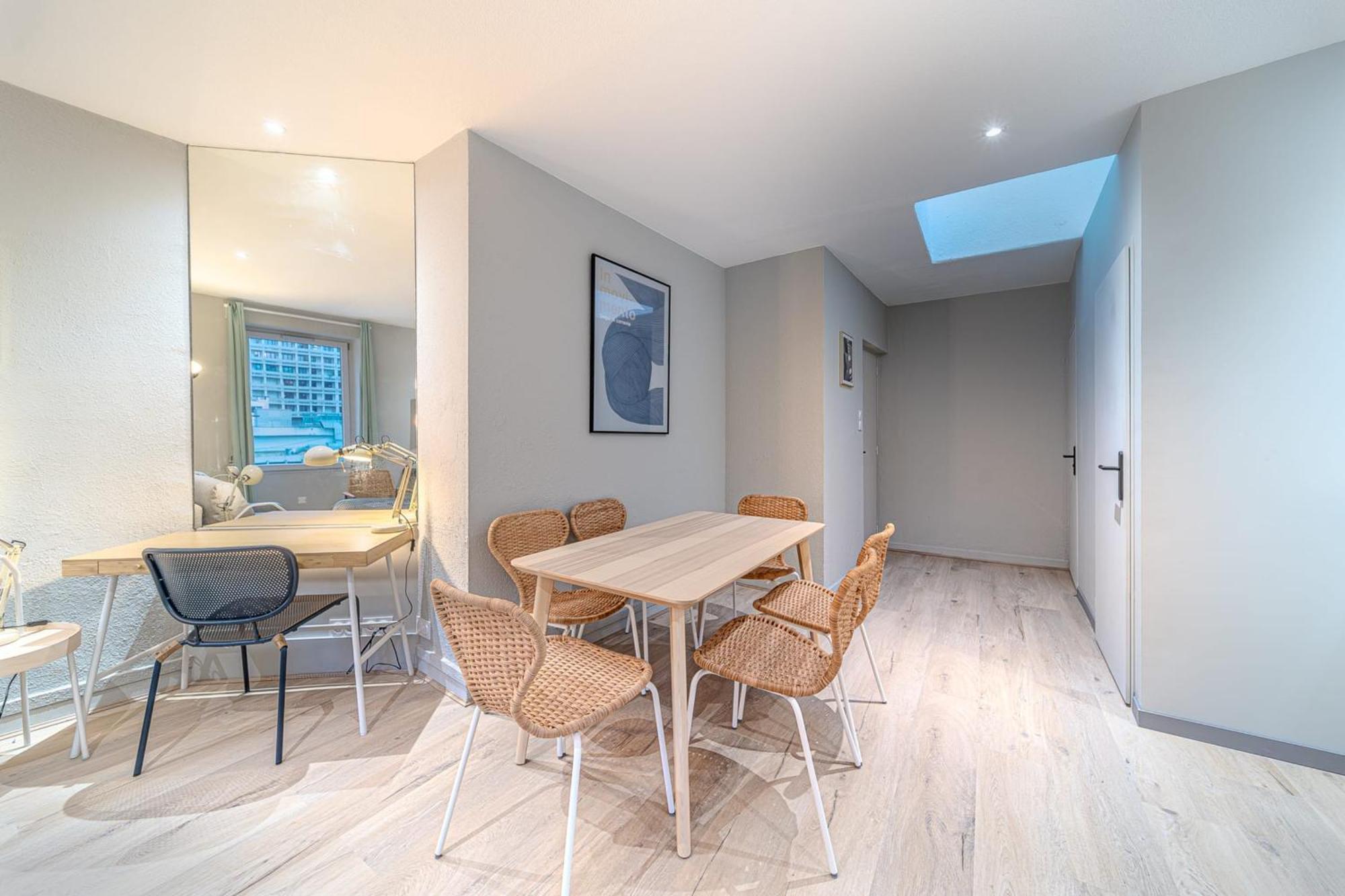 Charming 1-Bedroom Apartment Across From Halles Paul Bocuse & Part-Dieu Lyon Exterior foto