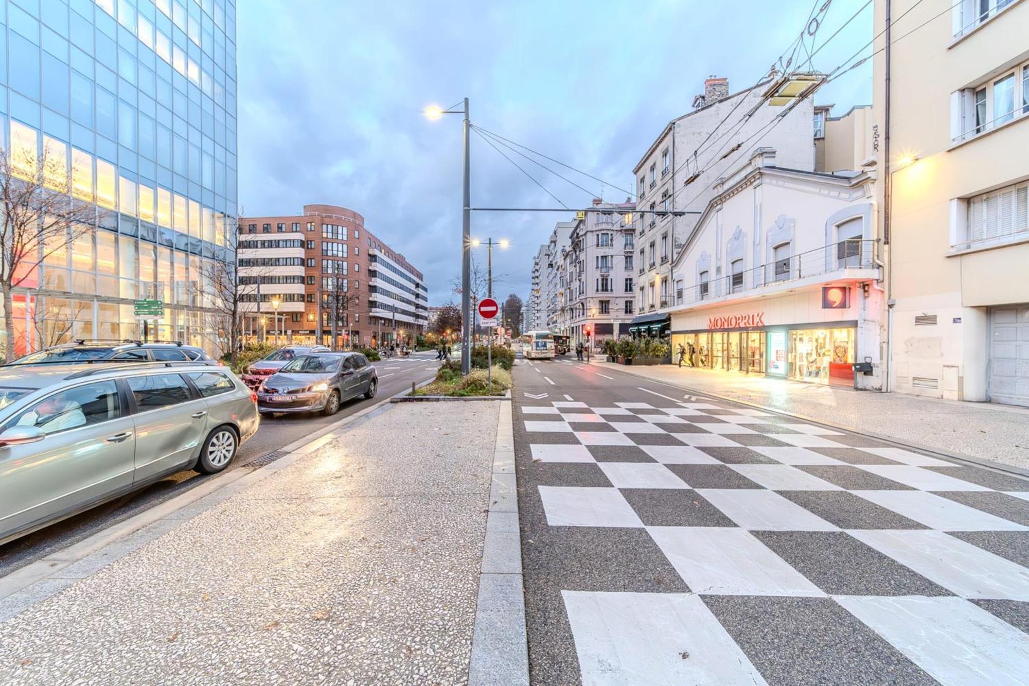 Charming 1-Bedroom Apartment Across From Halles Paul Bocuse & Part-Dieu Lyon Exterior foto