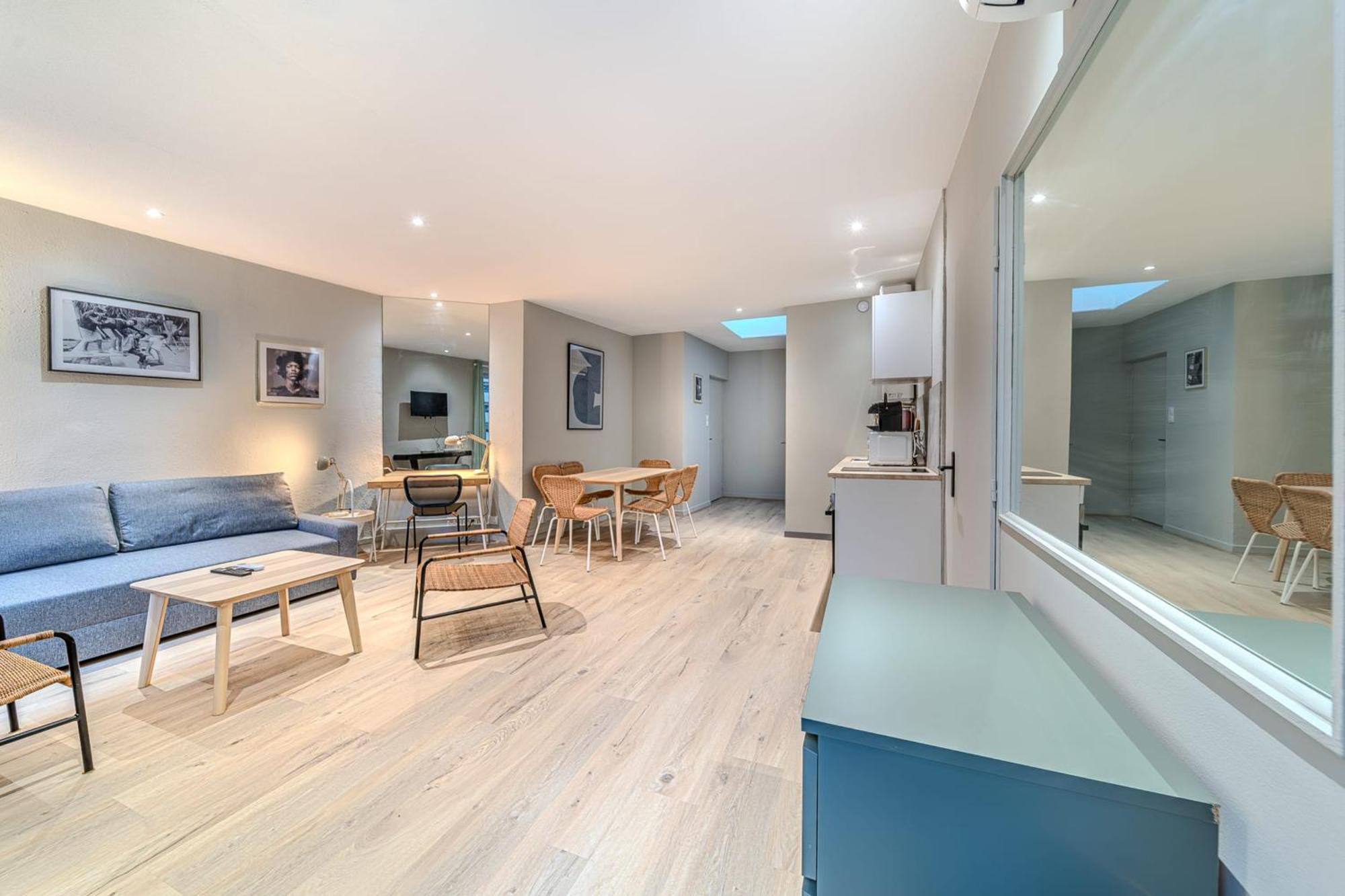 Charming 1-Bedroom Apartment Across From Halles Paul Bocuse & Part-Dieu Lyon Exterior foto